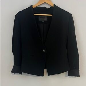 BLANK NYC Black Women's Blazer